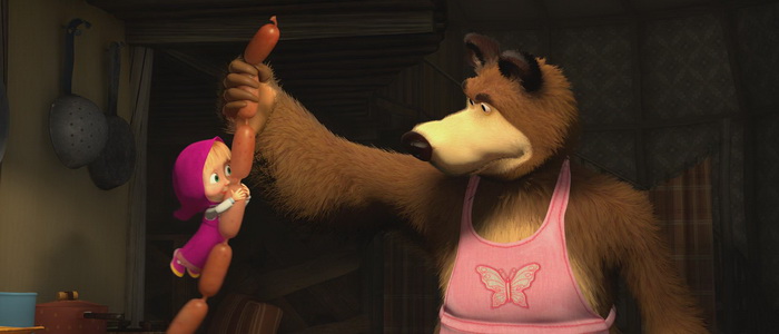 Маша и медведь кадры из мультфильма