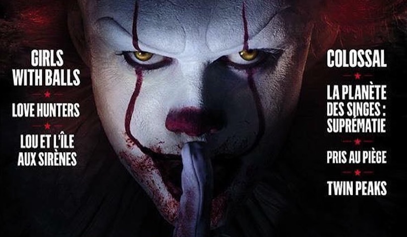 Злой клоун Пеннивайз из новой экранизации «Оно» на обложке свежего номера Mad Movies